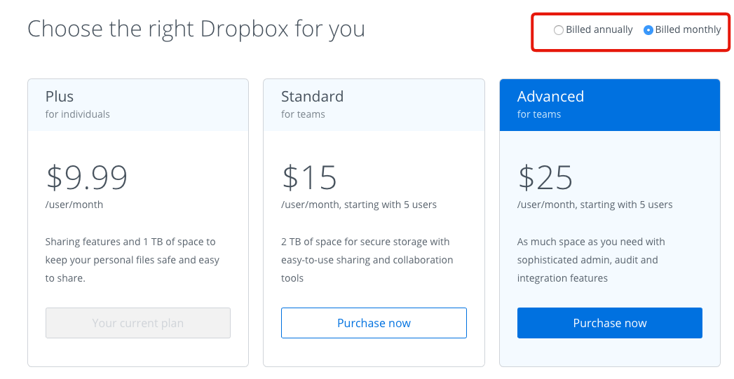 Dropbox Pricing - Deep Dive Into Plans and Cost