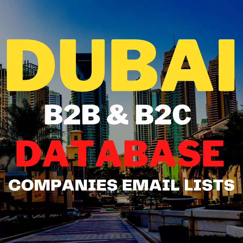 UAE Email Database – UAE B2B Email Database – UAE Business Database Lists