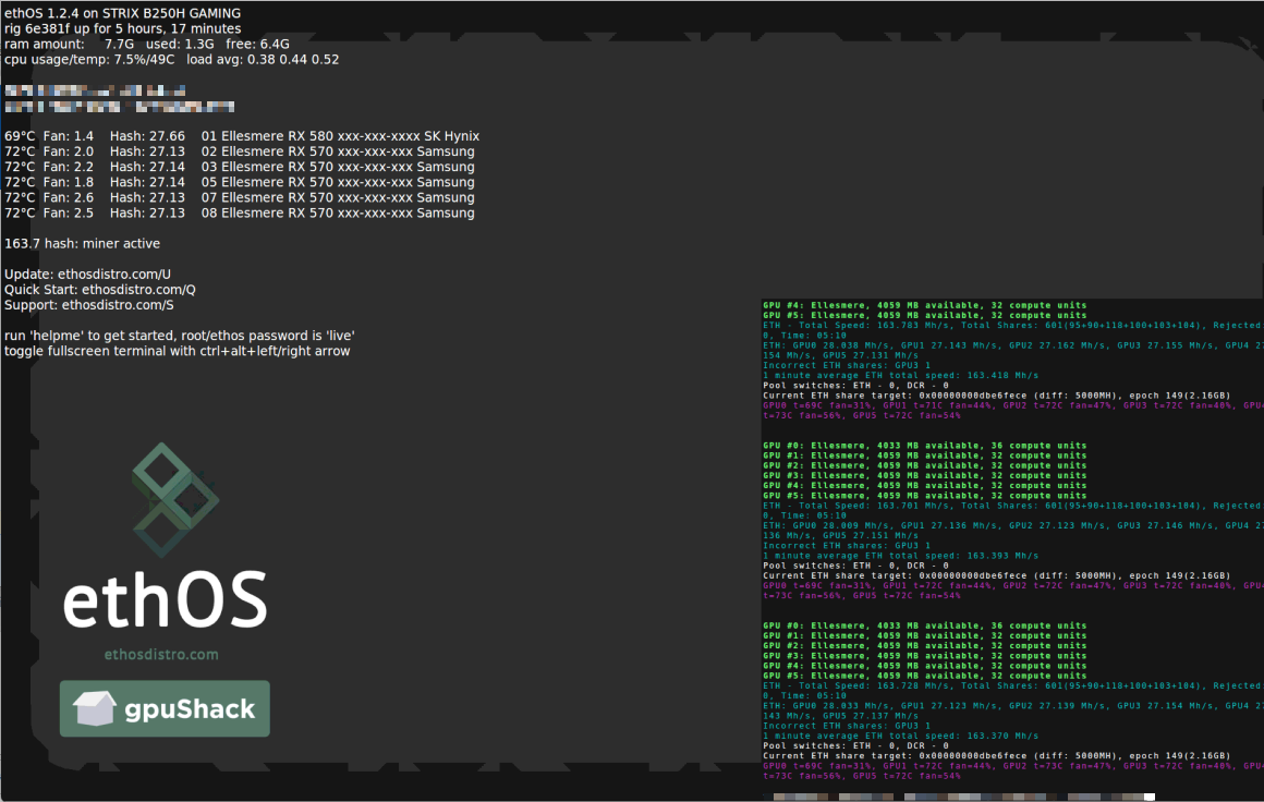 Biostar posts guide on how to mine Ethereum with BIOSTAR TBBTC PRO & ethOS – OCWorkbench