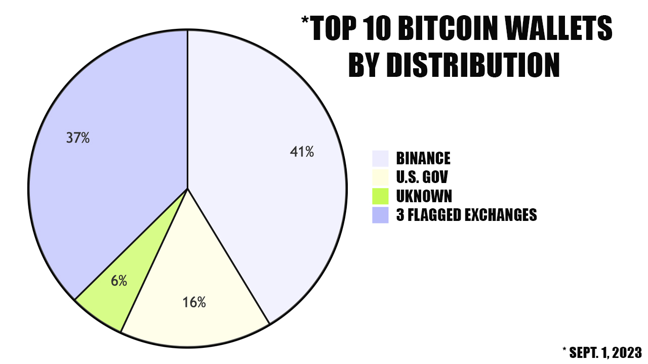 Top Richest Bitcoin Addresses and Bitcoin distribution