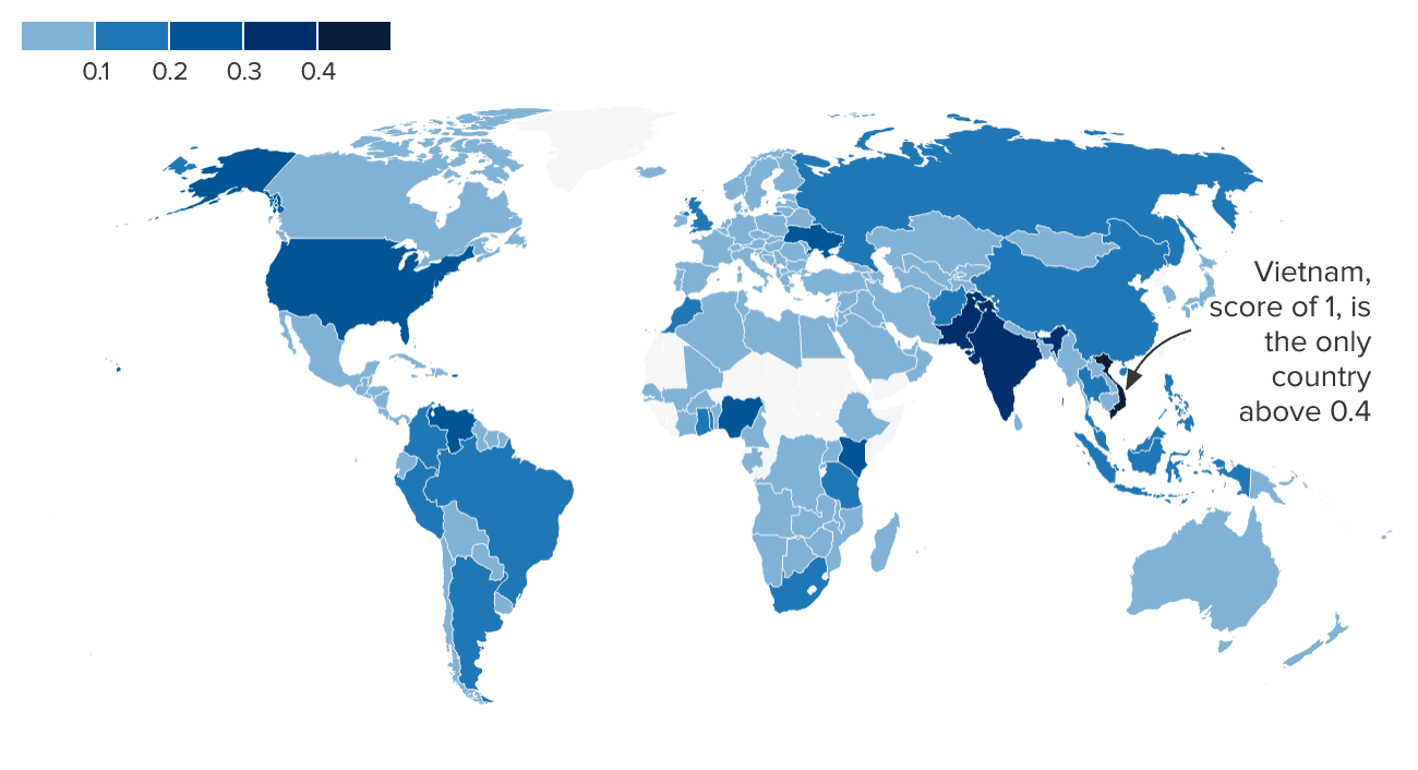 Crypto ownership by country | Statista