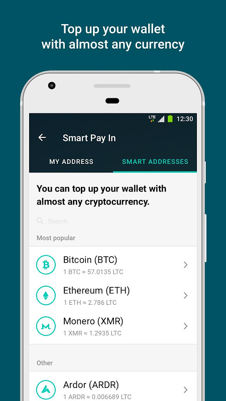 Litewallet: Official mobile wallet from the Litecoin Foundation