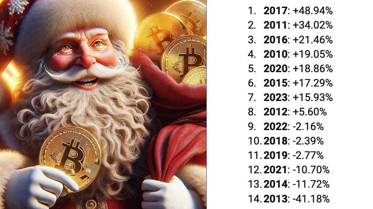 Will Bitcoin Price Jingle All the Way to New Highs This Christmas? FIND OUT NOW..