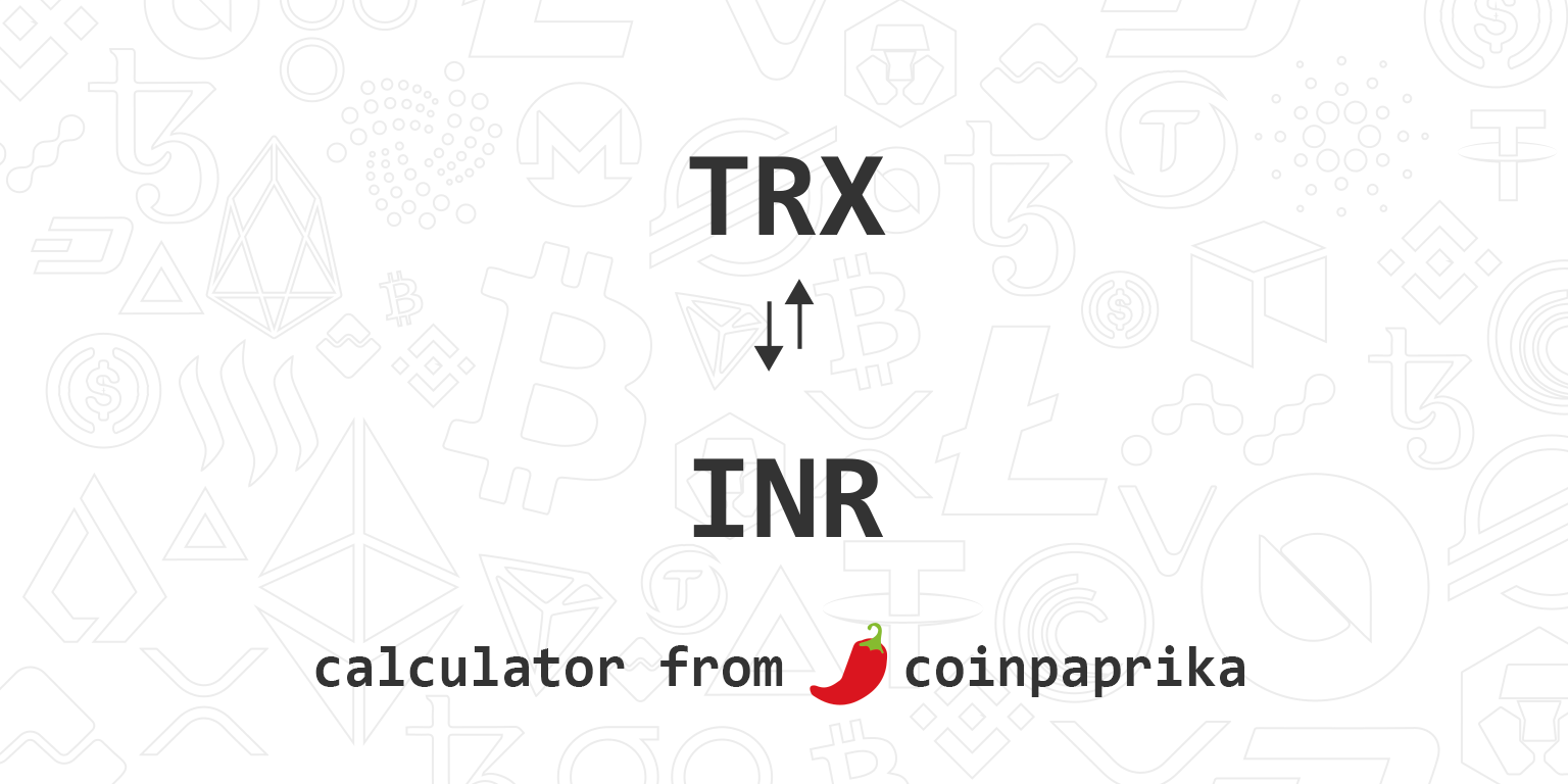 Tron Price - TRX Price Charts, Tron News