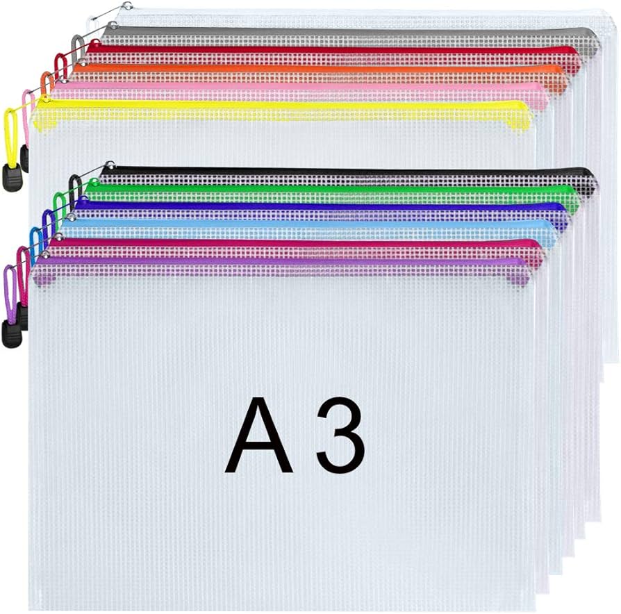 A3 Plastic Document Wallets - Hunt Office Ireland