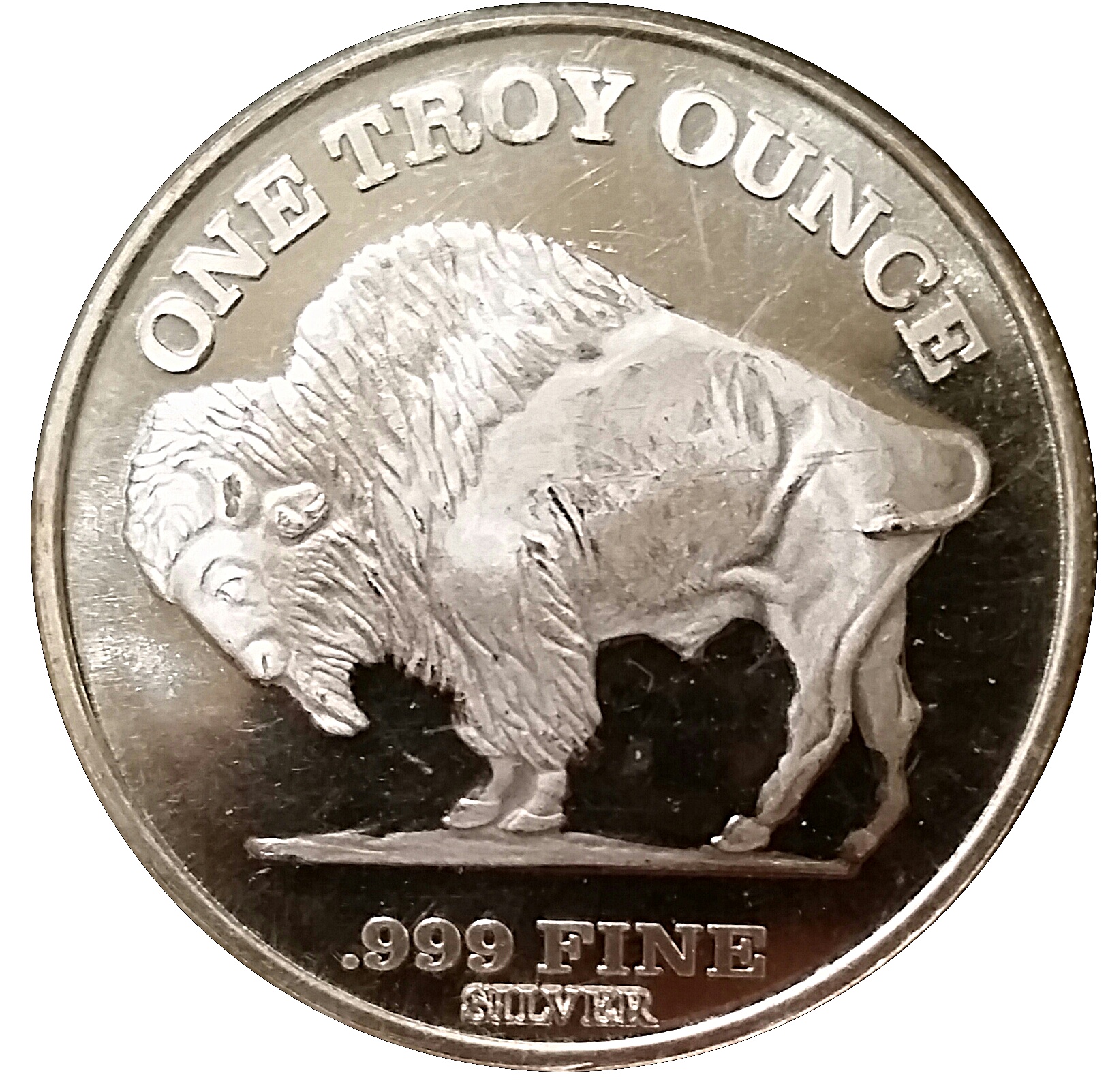 Radial Buffalo 1 oz Silver Round (New) - Hero Bullion