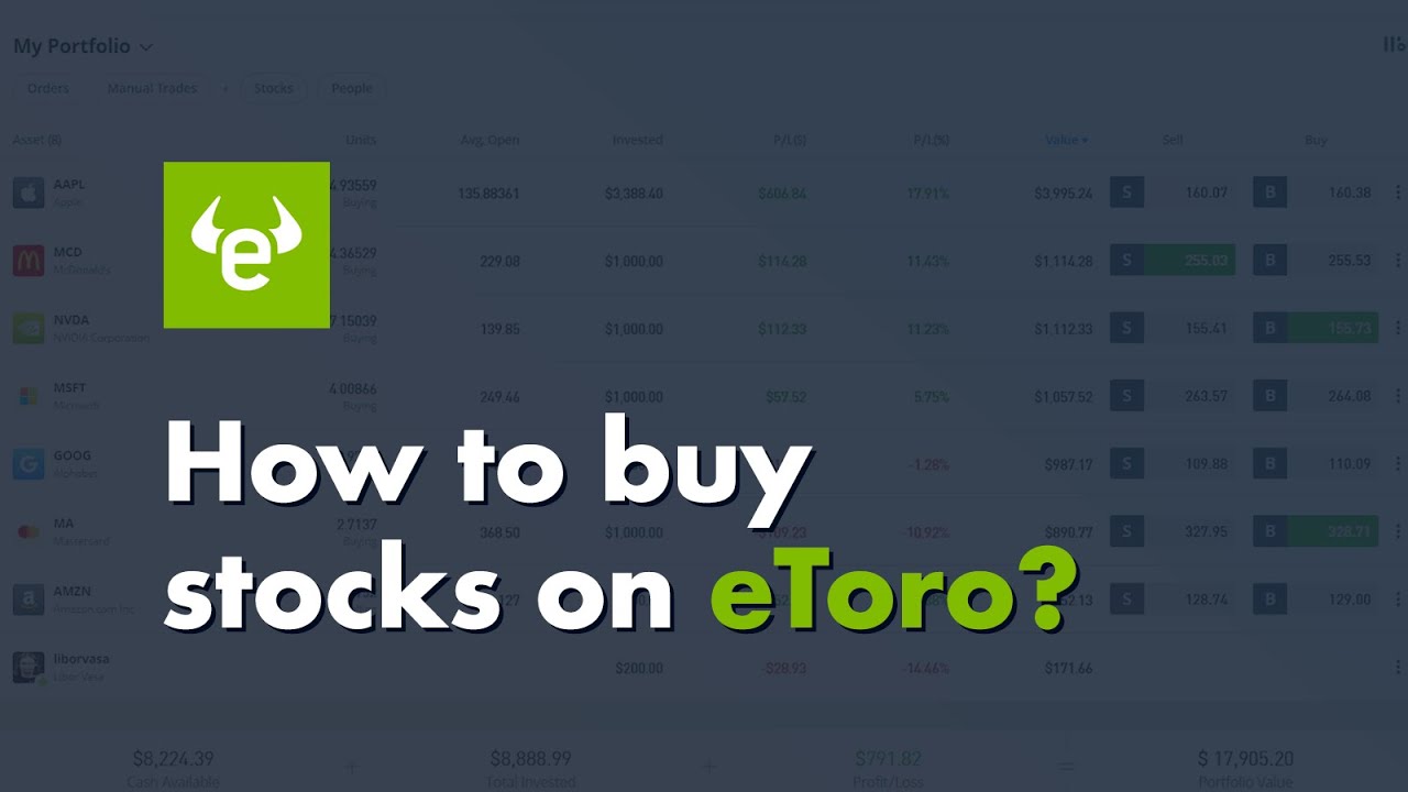 How do I buy stock? | eToro Help
