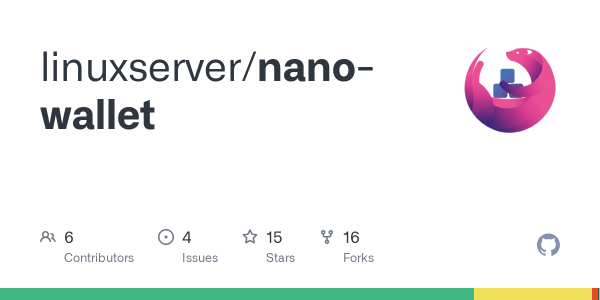 GitHub - linuxserver/nano-wallet
