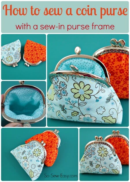 How To Make An Easy Coin Purse - The Seasoned Homemaker®