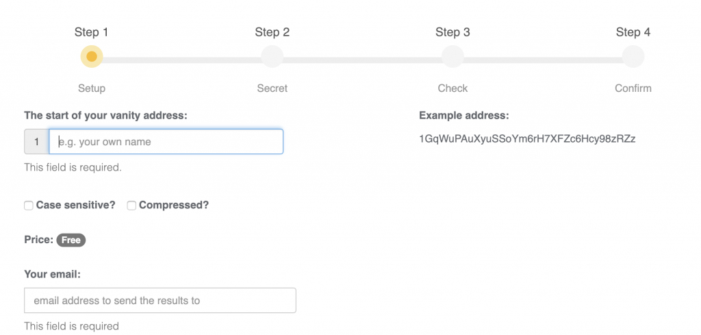 HOW TO | How to Create a Personalized (Vanity) Bitcoin Address – BitKE