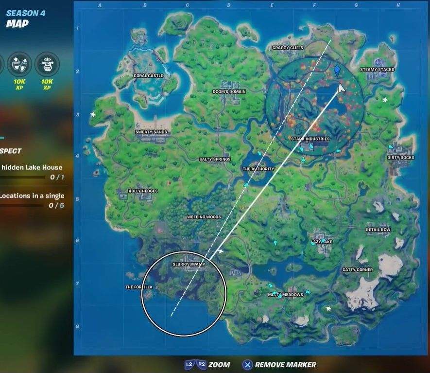 Fortnite: Where To Find All XP Coins - Chapter 2 Season 4 Week 1