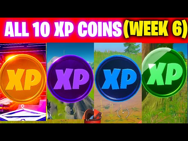 All Fortnite Season 4 Week 5 XP Coin Locations