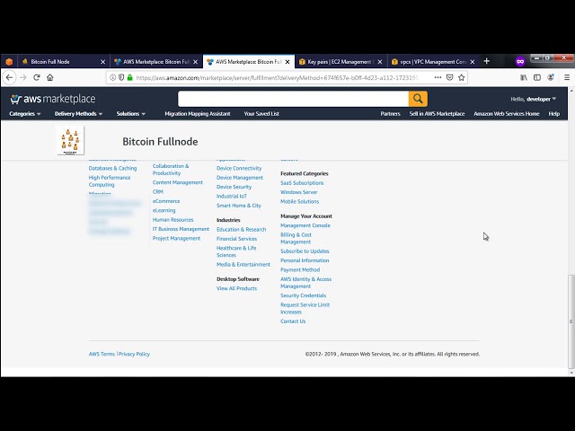 AWS Marketplace: Bitcoin Full Node + Ordinals Wallet (fully pre-indexed) March 1st 