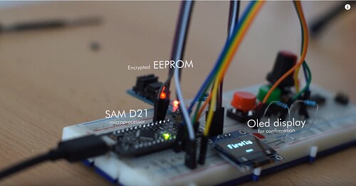 Arduino Hardware wallet - Project Guidance - Arduino Forum