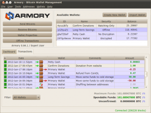 Armory Released – Bitcoin Armory – Python-based fully-featured Bitcoin Wallet Software