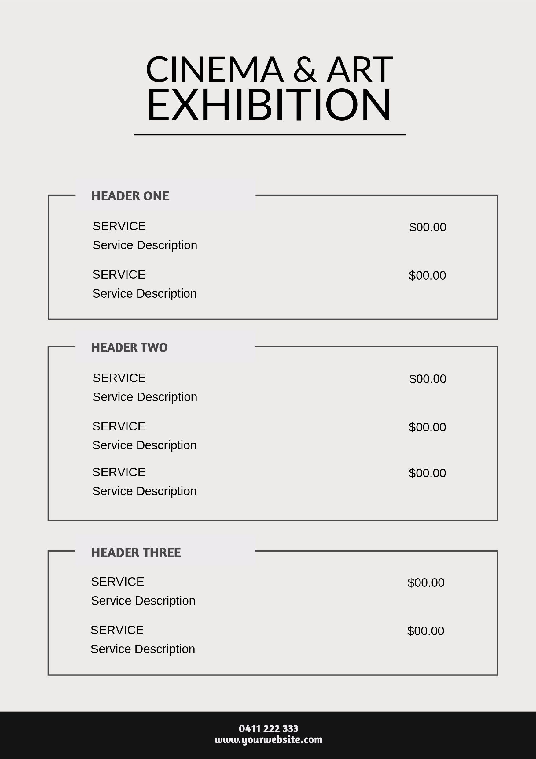 Exhibition labels made simple — ALISSA SEXTON