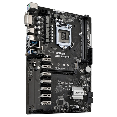 cryptolive.fun: ASRock H Pro BTC+ 13GPU Mining Motherboard Cryptocurrency : Electronics