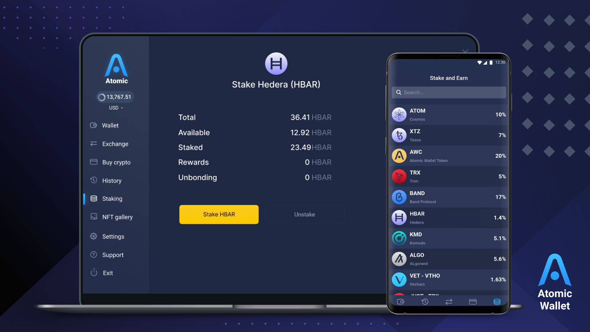 Discover the Power of Cryptocurrency Stacking in Atomic Wallet