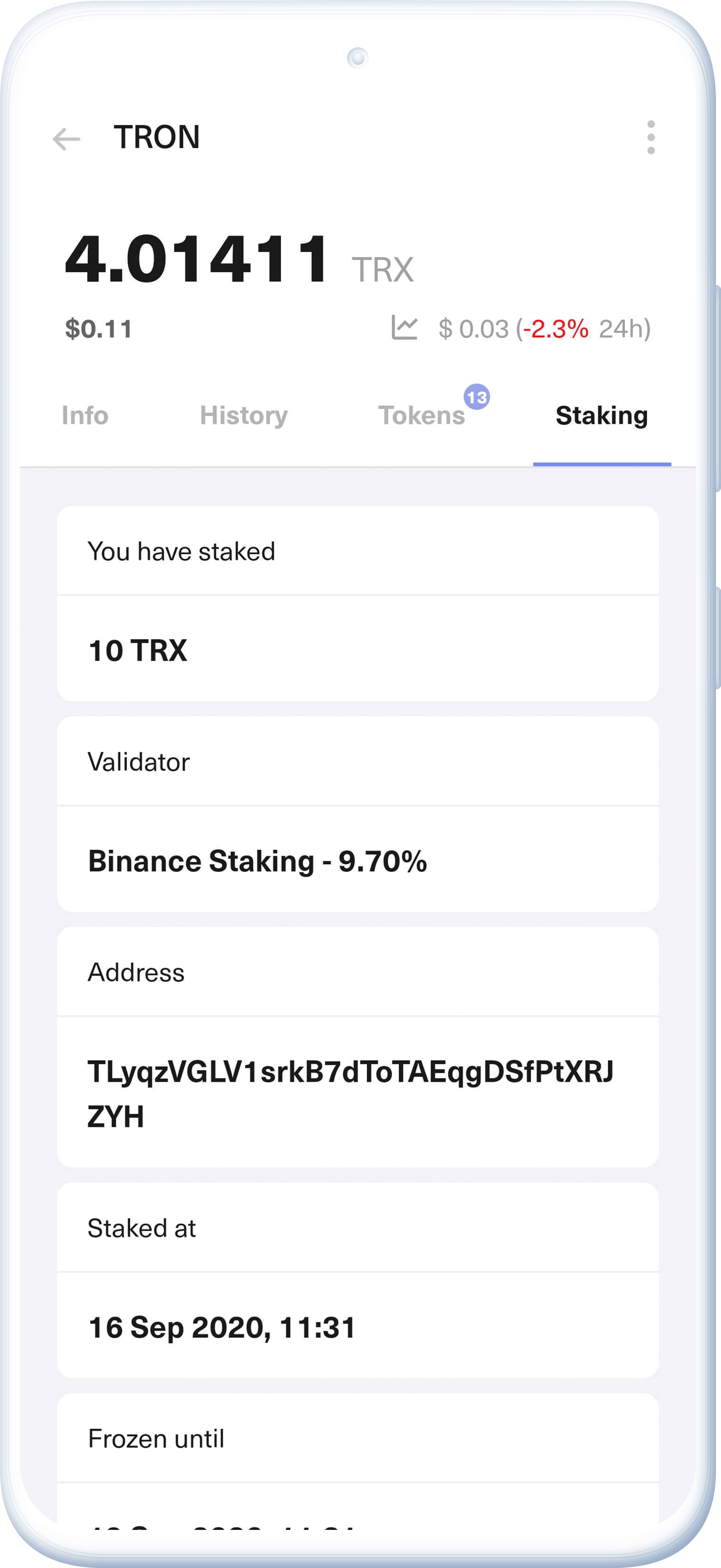 Tron (TRX) Staking Rewards Calculator: Earn ∼% | Staking Rewards