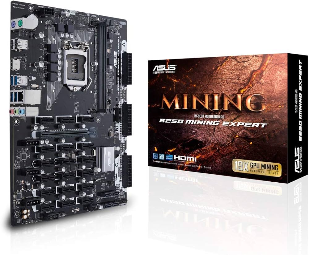 Asus B Mining Expert with 19 GPU Slots - Mining Motherboard Review - Crypto Mining Blog