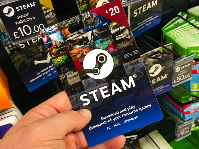 Steam Gift Card | Buy a code online from $10 | cryptolive.fun