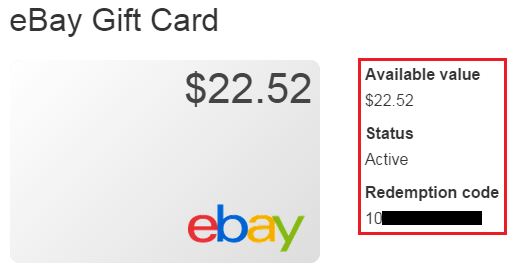 Buy eBay Gift Card Online | Email Delivery | Dundle (US)