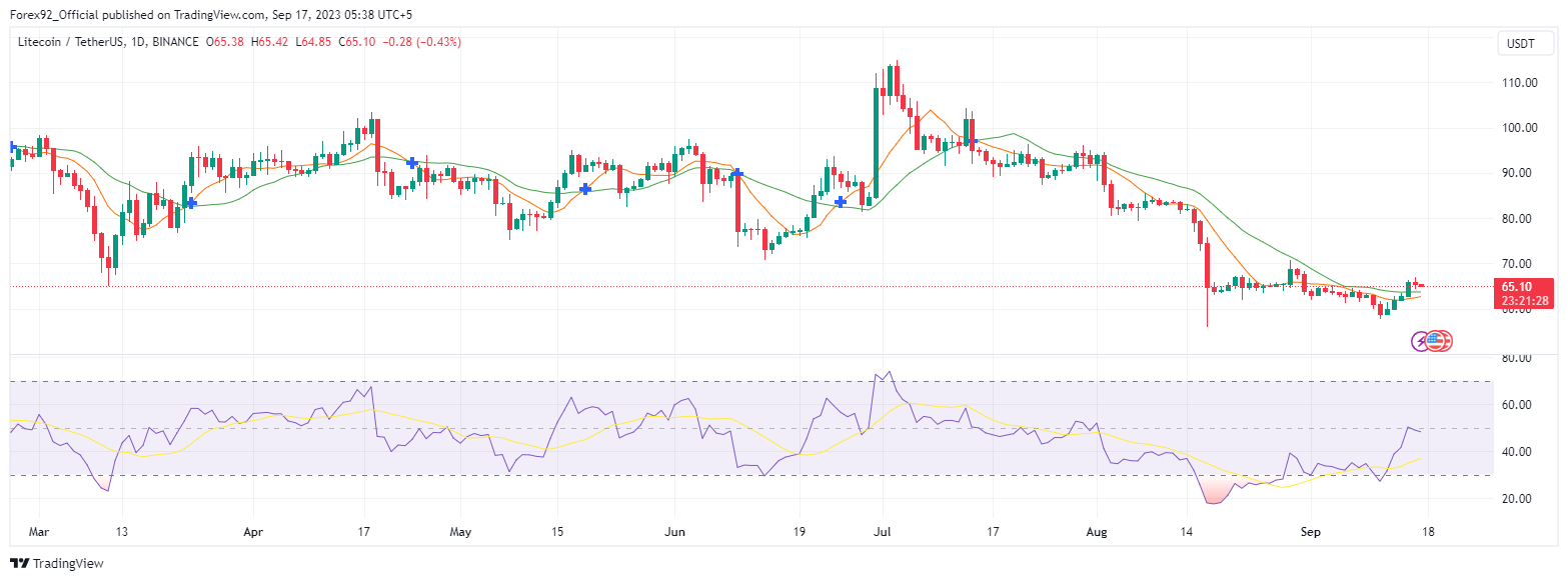 Litecoin Price Today - LTC Price Chart & Market Cap | CoinCodex