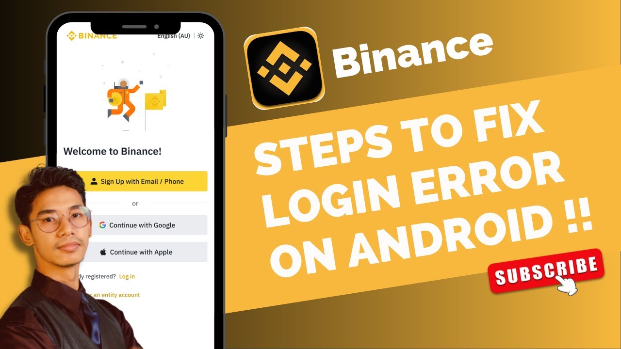 How to login to Binance + Binance login problems & solutions