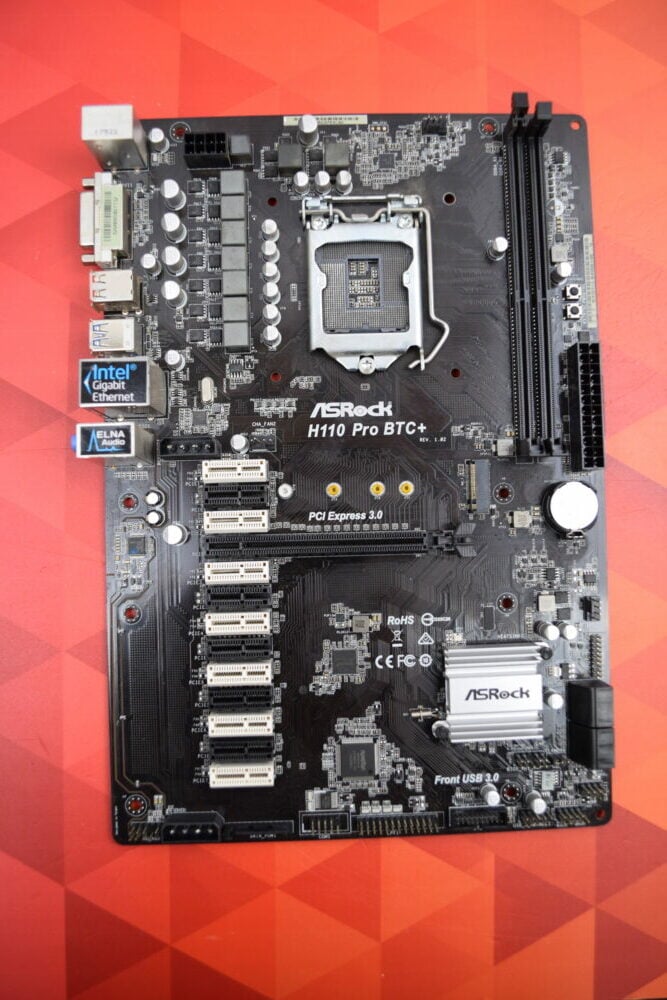 cryptolive.fun: ASRock H Pro BTC+ 13GPU Mining Motherboard Cryptocurrency : Electronics