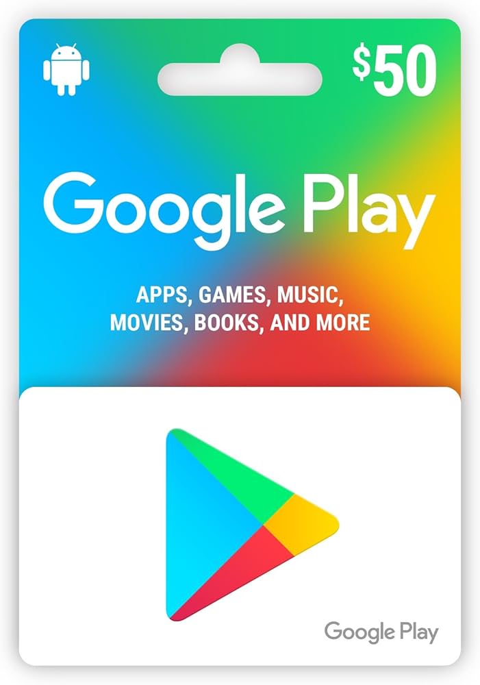 Buy a Google Play Card Online from $5 | Google Play Top-Up