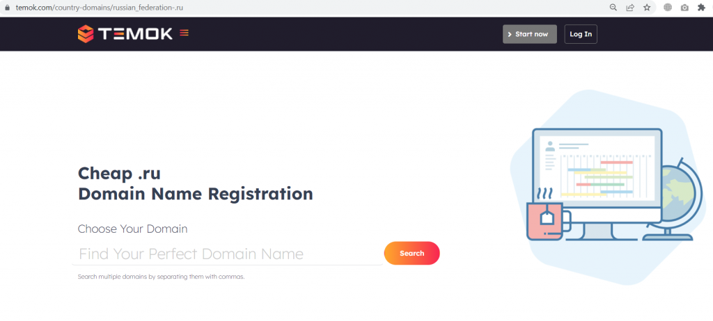 .RU Domain Name Registration