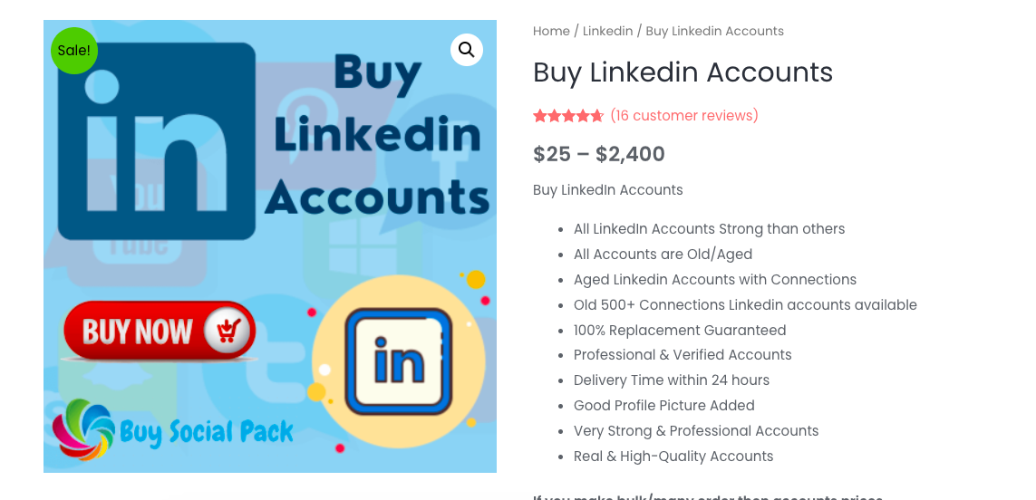 Buy Old LinkedIn Accounts: Durable, Reliable, Ban-Resistant