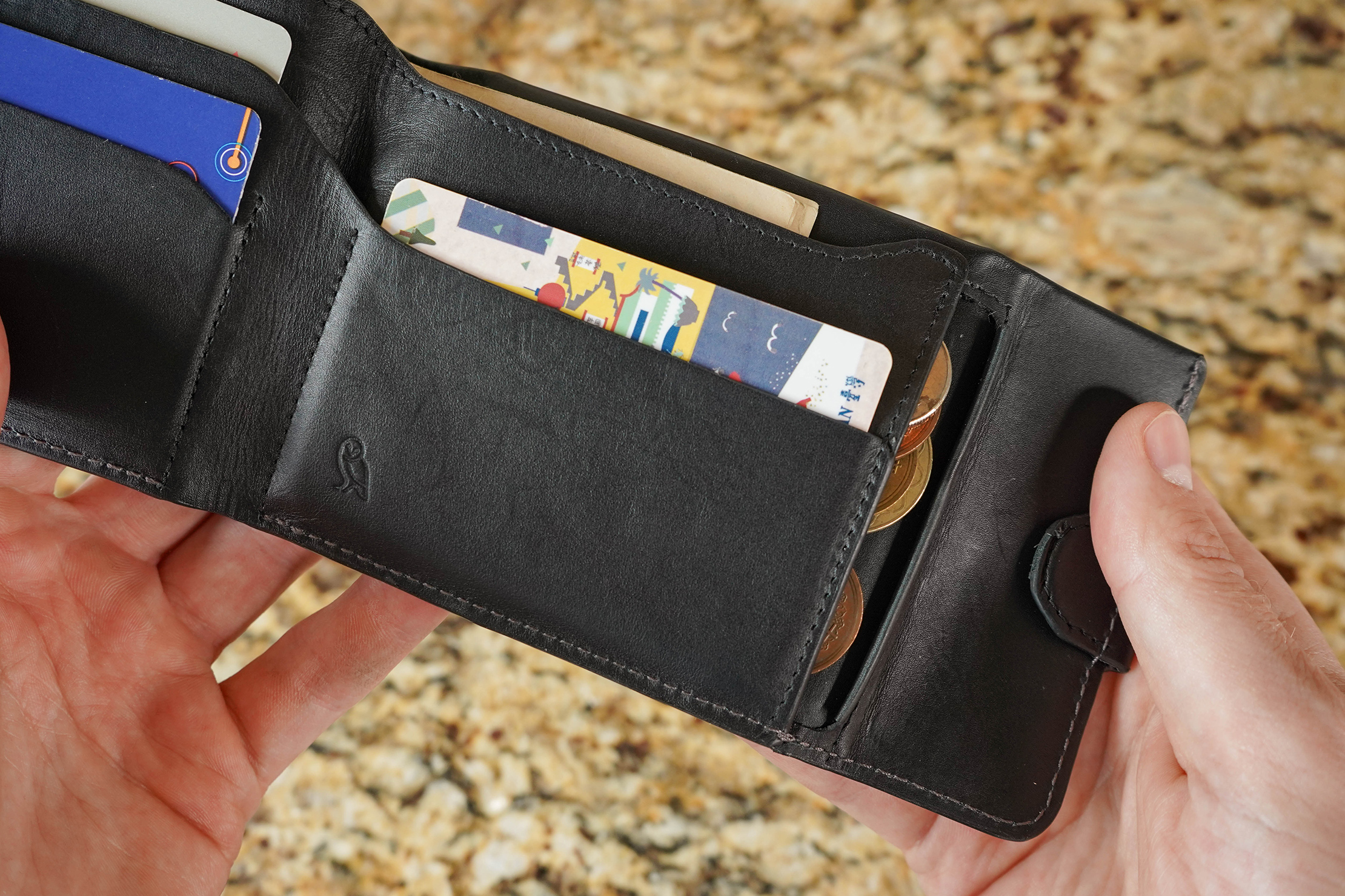 Bellroy London Store | Coin Fold Java Wallet