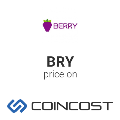 Berry Data (BRY) live coin price, charts, markets & liquidity