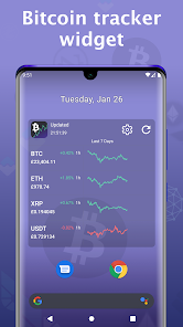 Crypto Ticker Widget for Android - Download | Bazaar