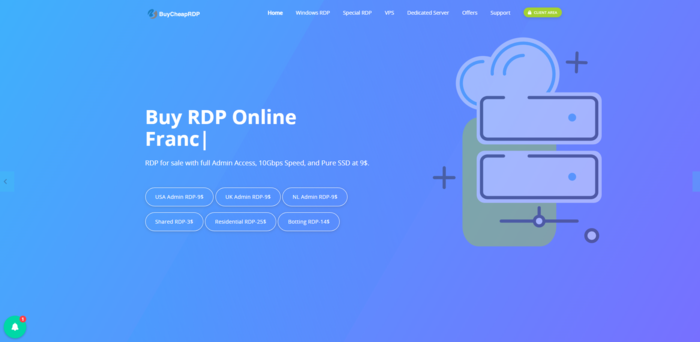 Buy RDP Online – Best Buy RDP in USA/NL/FR ✔️