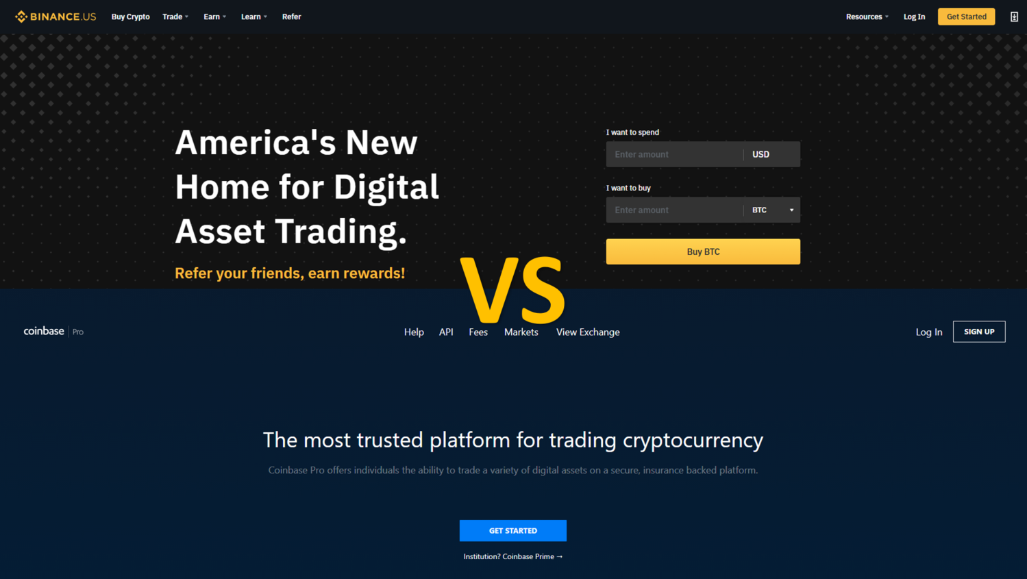 Binance vs Coinbase: How they compare in 