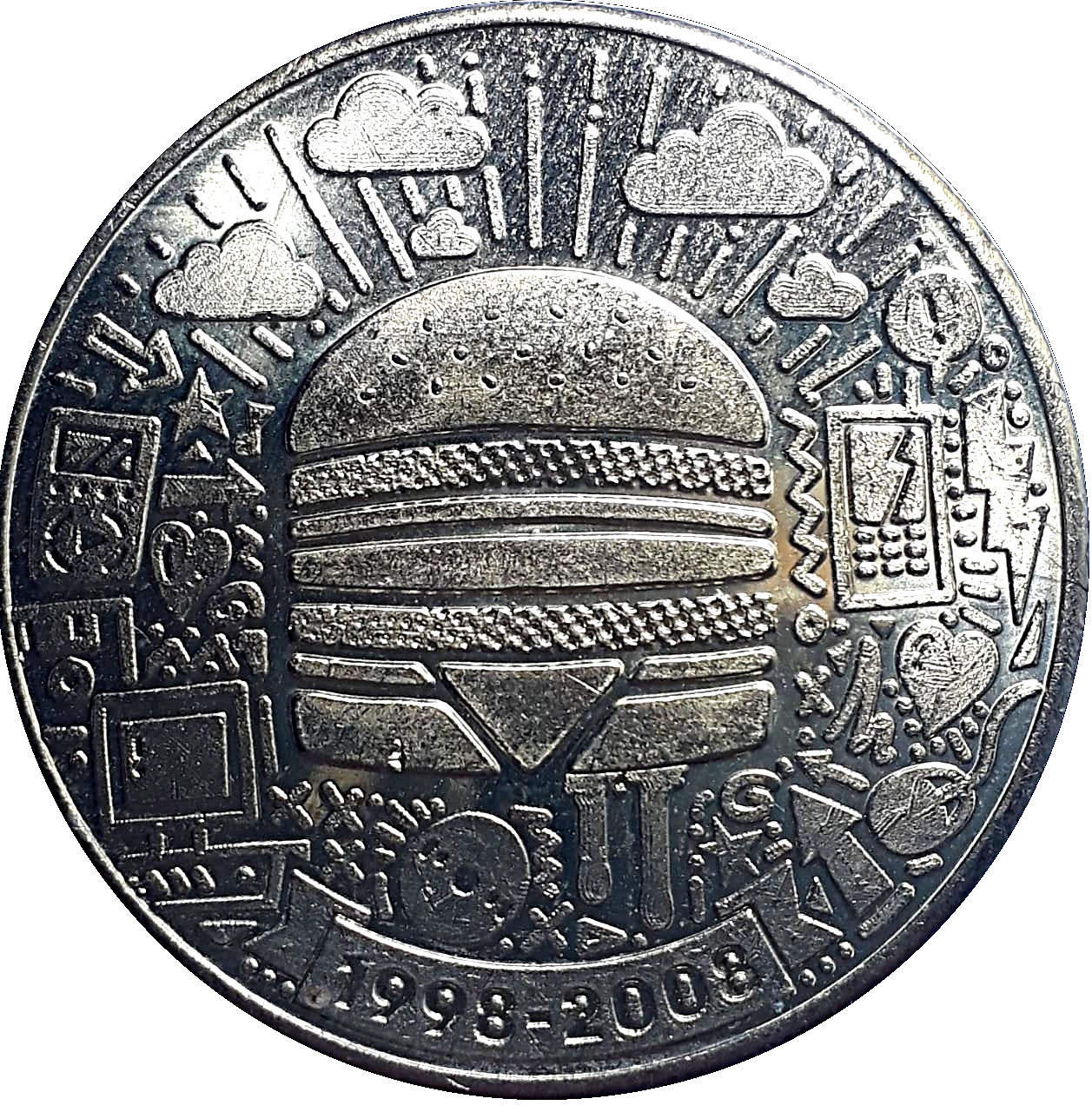 MCDONALDS 50TH ANNIVERSARY BIG MAC COIN 