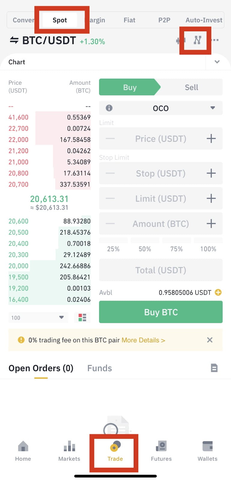 Binance to BOTS