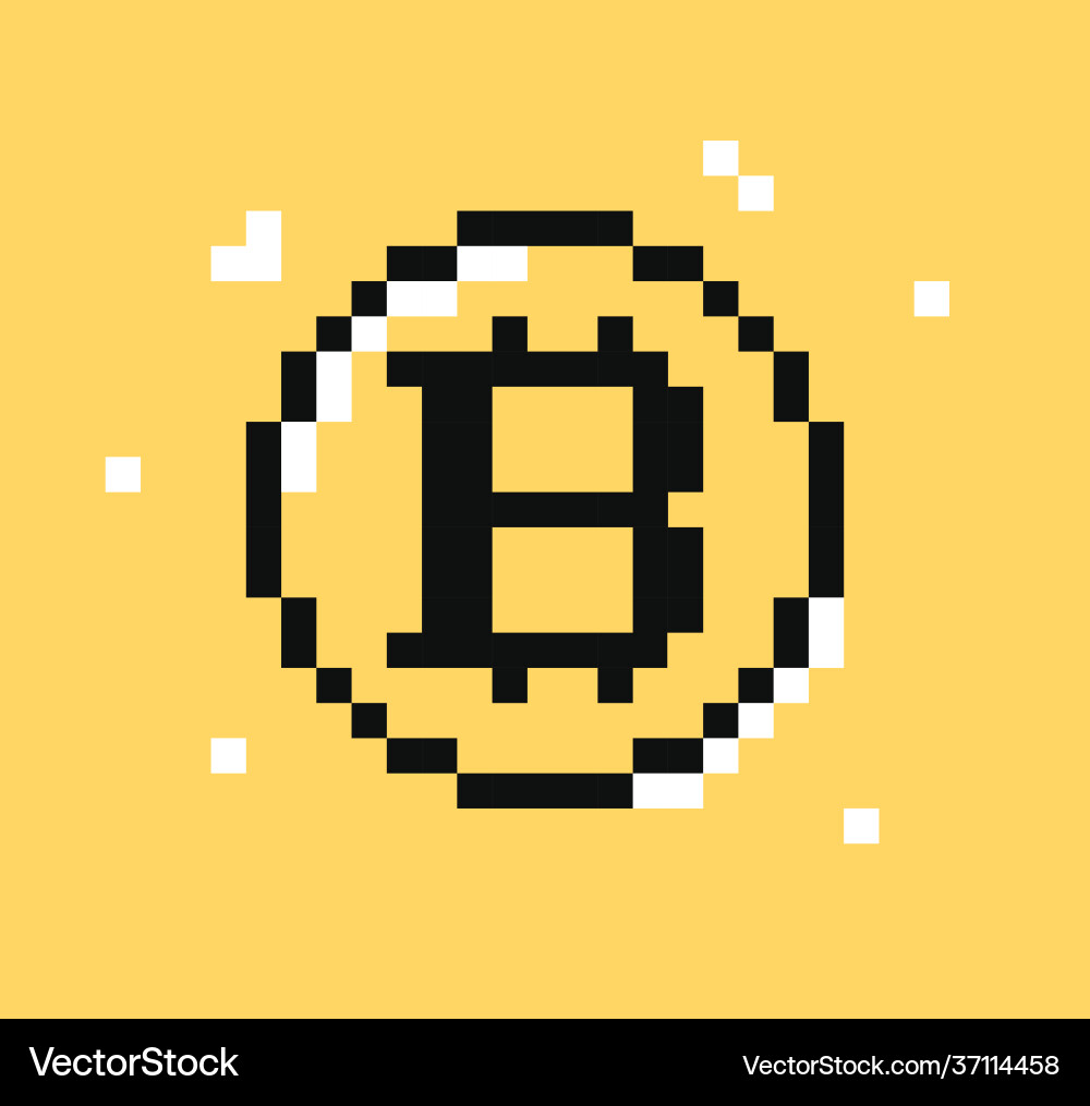 Bitcoin Pixel: Over 3, Royalty-Free Licensable Stock Vectors & Vector Art | Shutterstock