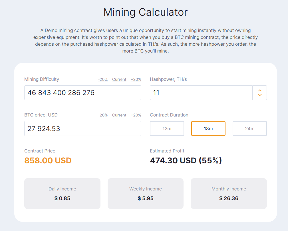 #1 Bitcoin Mining Calculator for Hash Rate ( Profits)