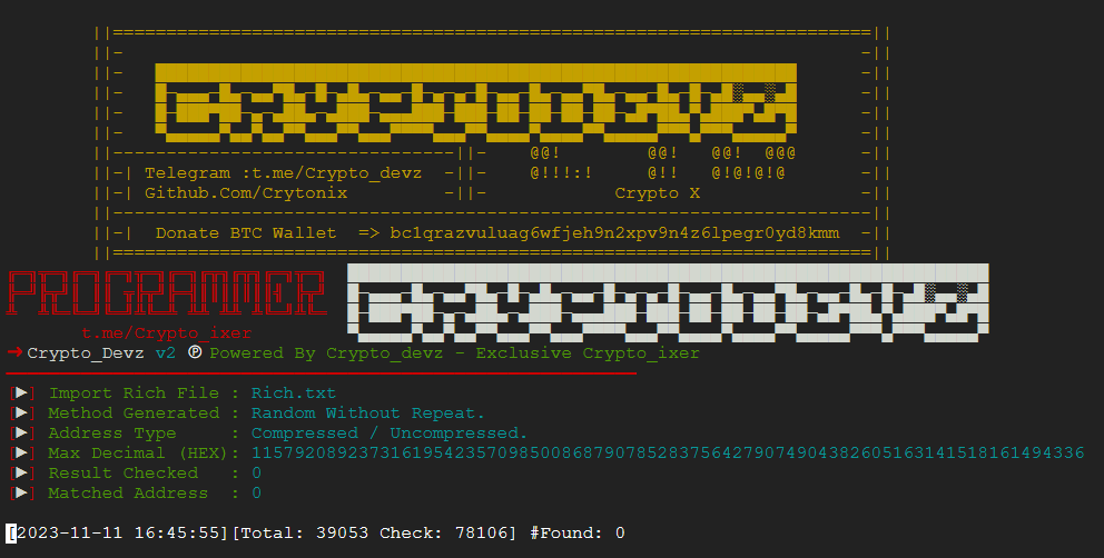 GitHub - TheZ3ro/bitcoin-privatekey-db: A database of all Bitcoin private keys