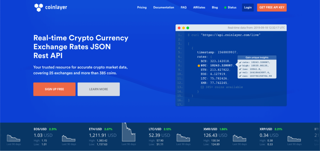 Get Real-time Crypto Price Using Python And Binance API - GeeksforGeeks