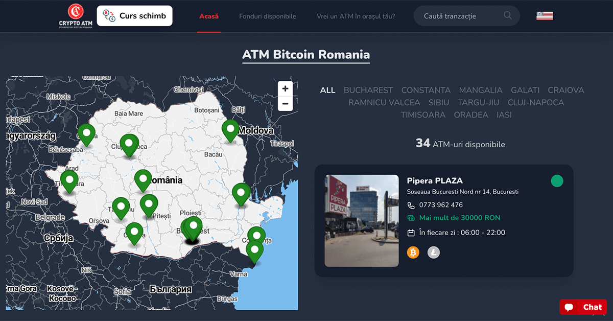 Bitcoin Romania to double its ATM network by end
