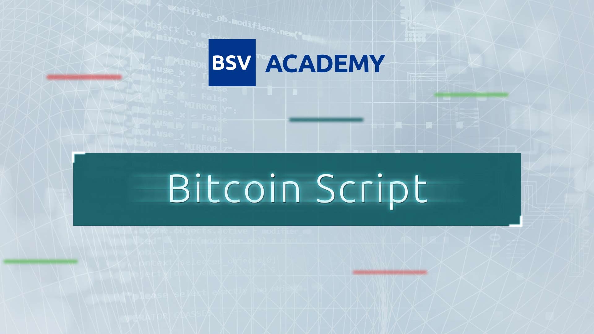 Intro: Bitcoin Script - cryptolive.fun