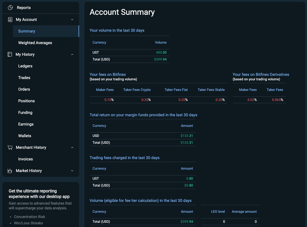 How to Report Your Bitfinex Taxes | Bitfinex Tax Forms