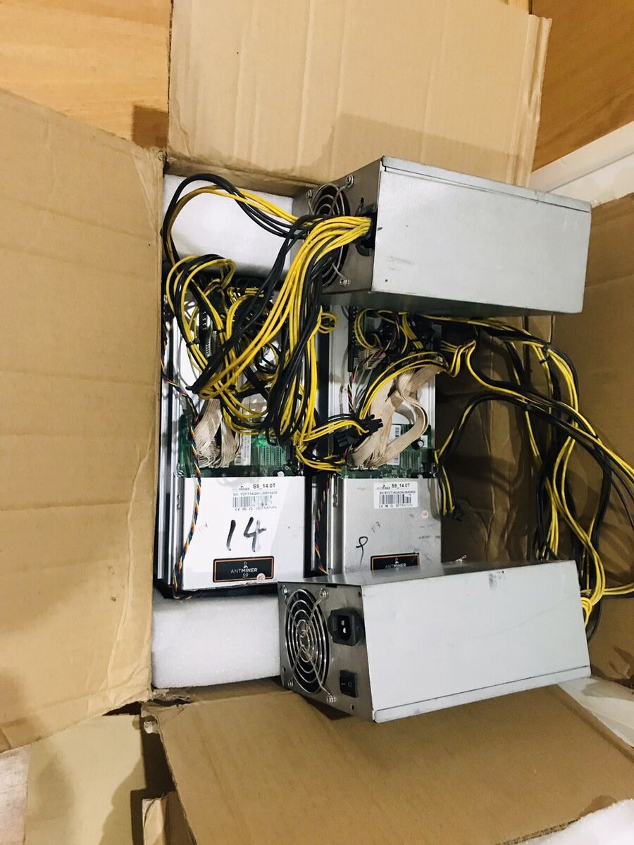 Bitmain Antminer S9 14TH (Includes Bitmain PSU) -