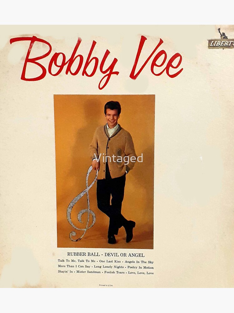 Discography Singles | Bobby Vee - American Singer-Songwriter