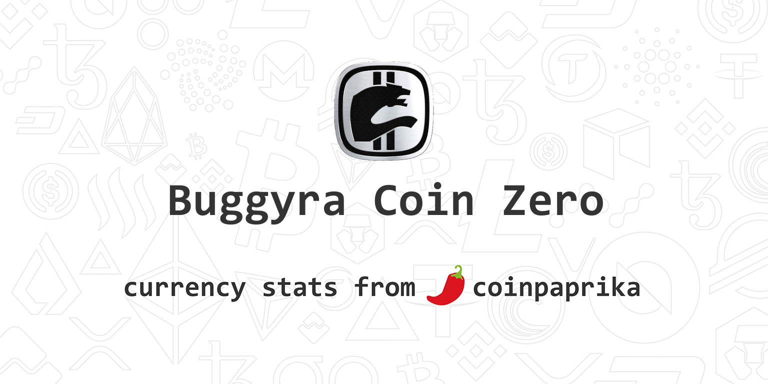 Buggyra Coin Zero ICO Rating, Reviews and Details | ICOholder