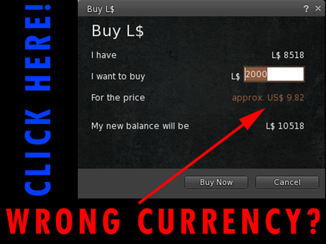 Buying Lindens on account page Failure - Linden Dollars (L$) - Second Life Community